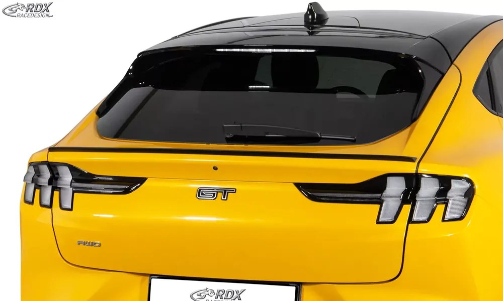 Schneller Versand RDX Hecklippe passend für Ford Mach-E (LSK / LSBK / 2021+) Heckklappenspoiler