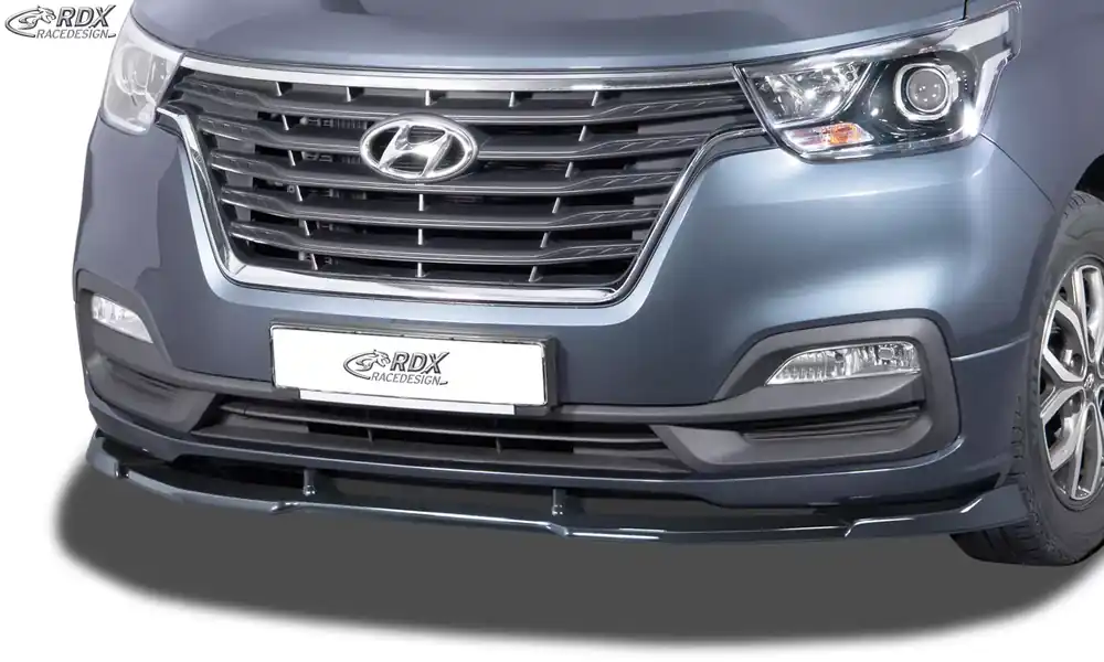 Echt RDX VARIO-X Frontspoiler passend für Hyundai H-1 / H300 / i800 (TQ / 2018+)