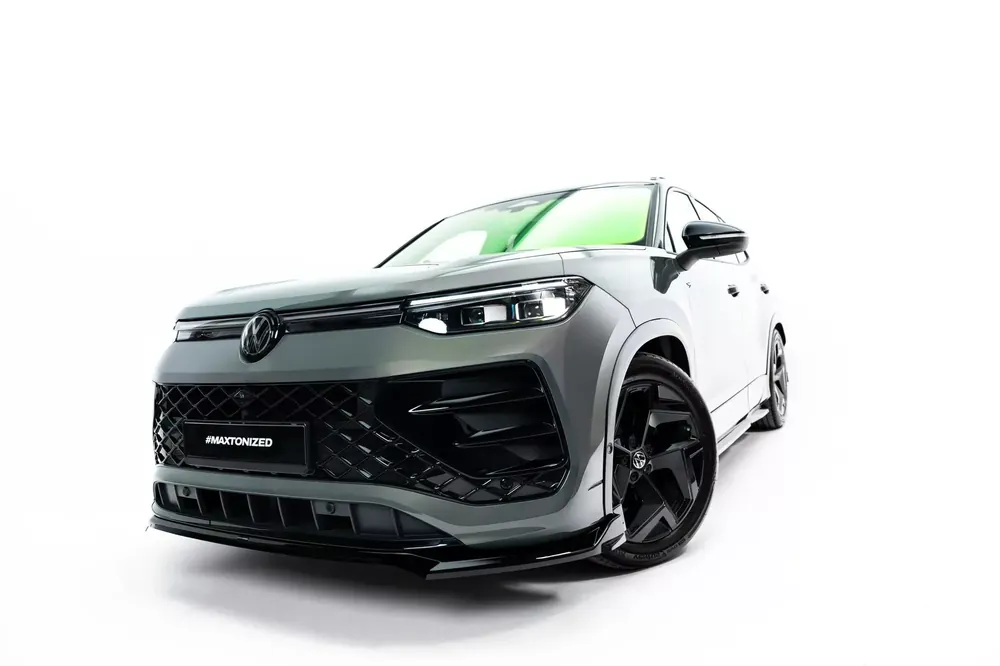 Online Kaufen Street+ Frontspoilerlippe Front Ansatz V.1 passend für VW Tayron R-Line Mk1