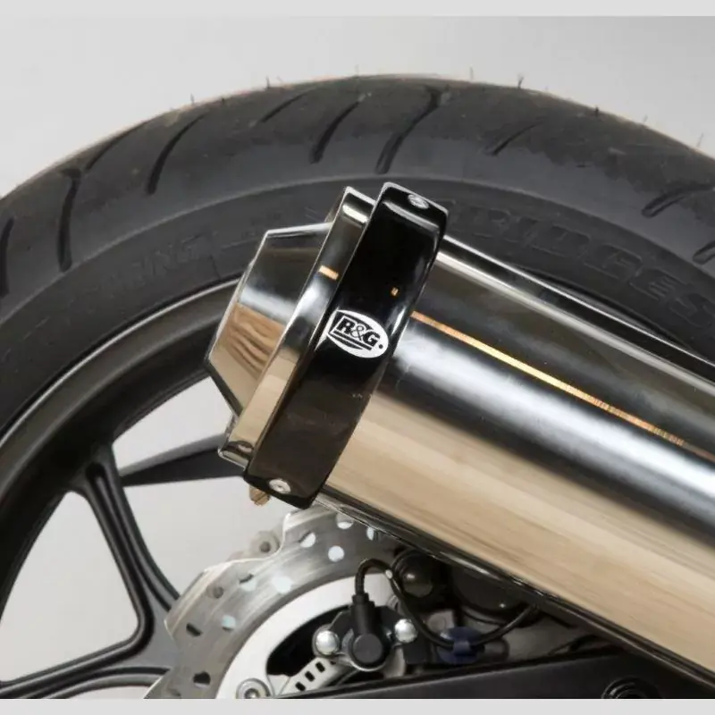 R&G Racing Auspuff Protektor passend für Honda NC 750 X / S 2014-2015 Sonderaktion