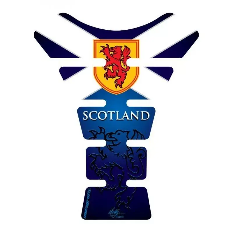 Motografix Scottish Saltaire 3D Gel Tank Pad Protector ST067 Bestpreis
