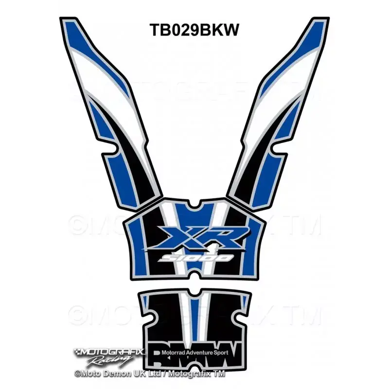 Motografix 3D Gel Tank Pad TB029BKW passend für BMW S 1000 XR Günstig