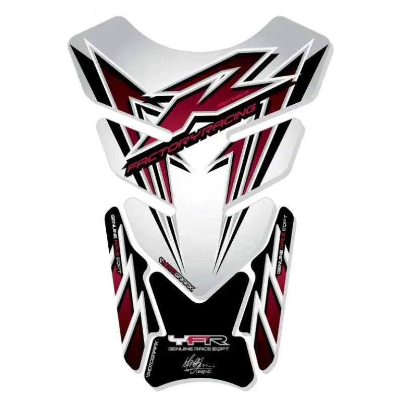 Neu Motografix 3D Gel Tank Pad Protector passend für Yamaha YZF R6 / R1 / R25 / R3