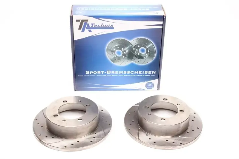 Preisknaller TA Technix Sport Bremsscheiben Satz Hinterachse passend für Hyundai Sonata II + III
