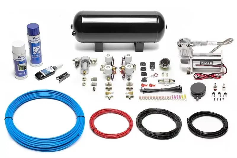 TA Technix Lufterzeugungskit 380er Viair Kompressor mit 11,5L Schwarzem Tank Sale