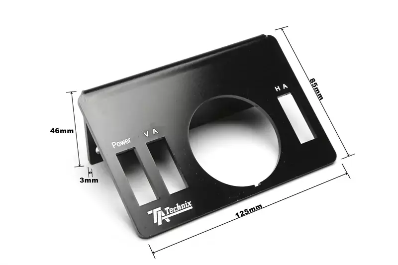 TA Technix / Viair Druckanzeigen Halter 50° abgewinkelt schwarz Bestseller