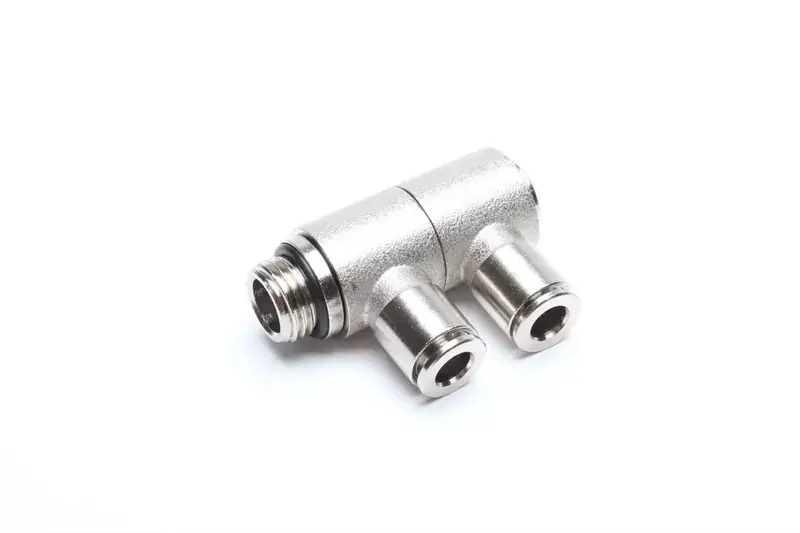 TA Technix Doppelwinkel Steckfitting 2x6mm mit 1/4" AG Schnäppchen