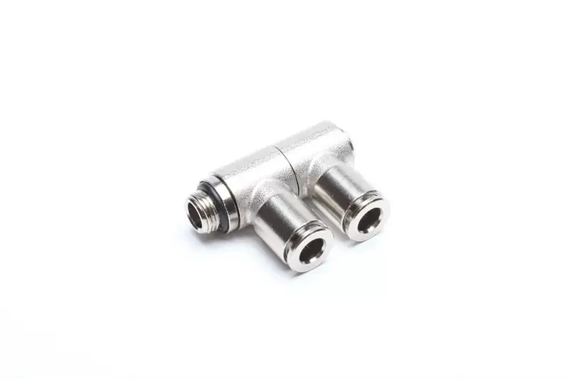 TA Technix Doppelwinkel Steckfitting 2 x 6mm mit 1/8 AG Garantierte Lieferung