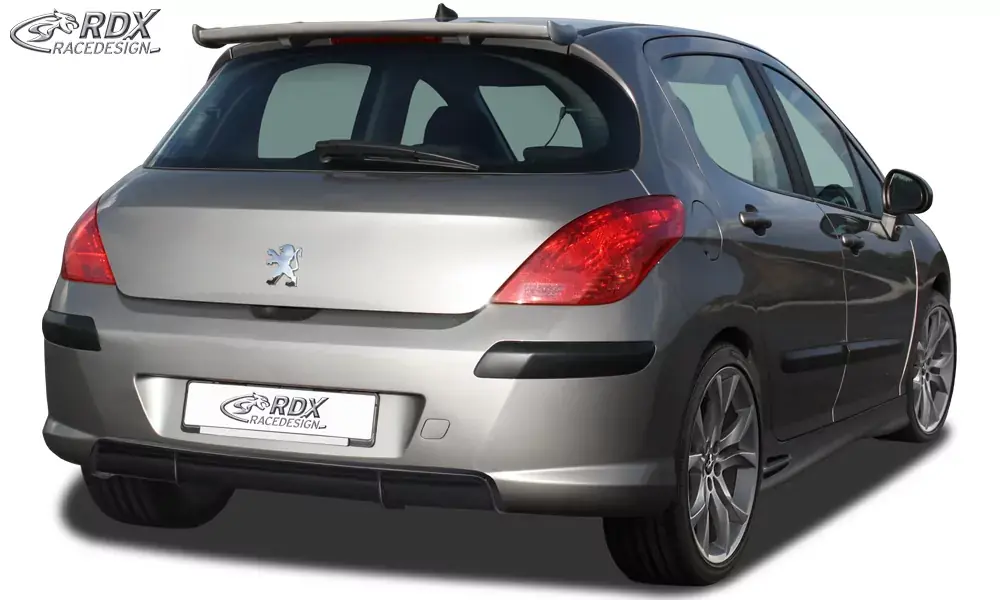 Saisonangebot RDX Heckansatz passend für Peugeot 308 Phase 1 Diffusor Heckblende Heckdiffusor