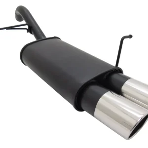 Beliebt Novus Sportauspuff passend für Ford Fiesta MK7 JA8 1.25 / 1.4 / TDCI 2x90mm SR-Design
