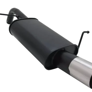 Bestseller Novus Sportauspuff passend für Ford Fiesta MK7 JA8 1.25 / 1.4 / TDCI 1x90mm RL-Design