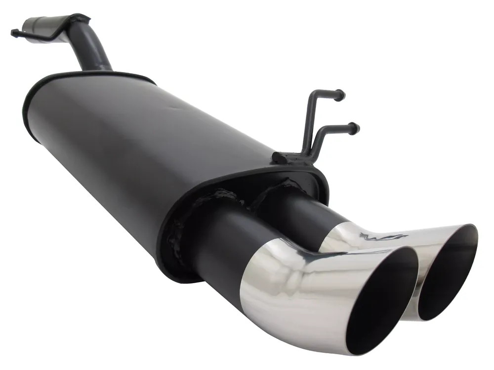 Neue Kollektion Novus Sportauspuff passend für Ford Fiesta MK6 JH / JD 2x76mm DTM