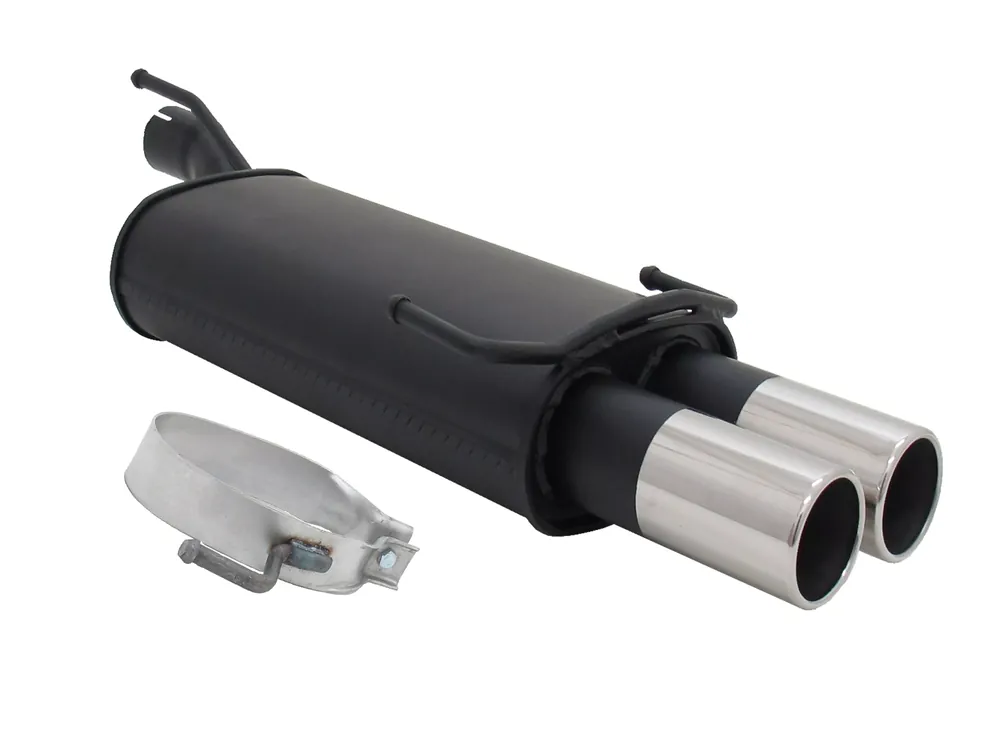 Novus Sportauspuff passend für Opel Astra F / Opel Kadett E 2x76mm Meistverkauft