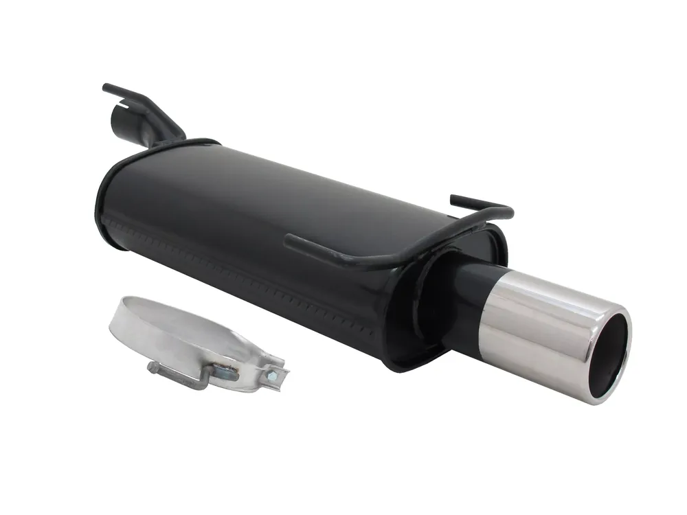 Markenware Novus Sportauspuff passend für Opel Astra F / Opel Kadett E 1x90mm