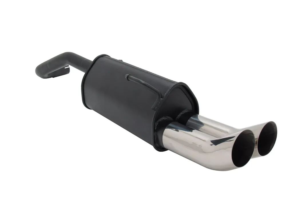 Novus Sportauspuff passend für Seat Arosa / VW Lupo 2x76mm DTM Top-Preis