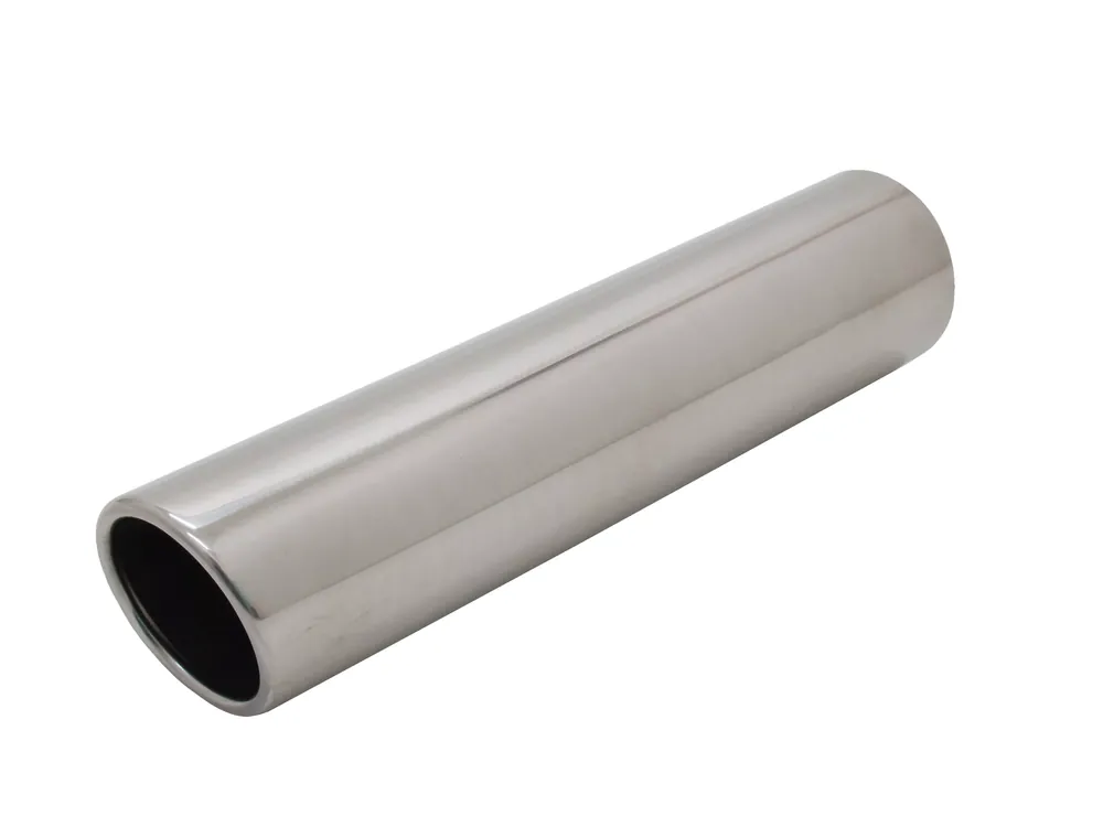 Novus Edelstahl Auspuff Endrohr 1x76mm SR Design mit ABE Must-Have