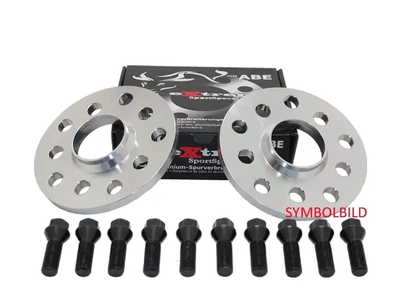 Schnäppchen Novus Spurverbreiterung Set 20mm passend für BMW 7er F01–F04 inkl. Radschrauben