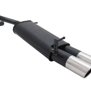 Versand Am Gleichen Tag Novus Sportauspuff passend für VW Polo 9N / 9N3 2x90mm SR-Design