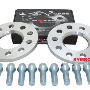 Angebot Spurverbreiterung Set 20mm inkl. Radschrauben passend für VW Golf 3 / VW Vento