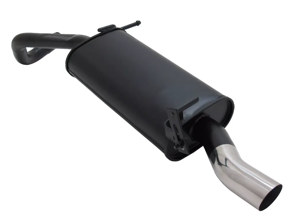 Neuheit Novus Sportauspuff passend für VW Polo 9N / 9N3 1x60mm S-Design