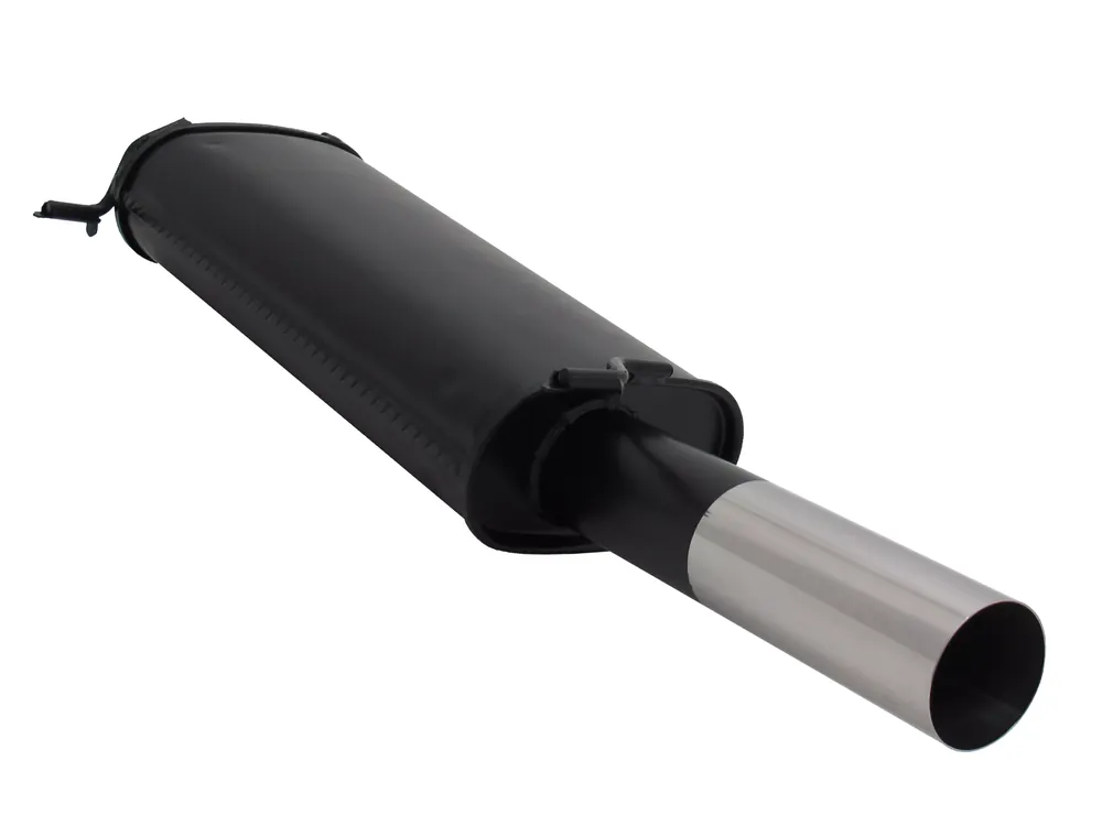 Geprüft Novus Sportauspuff passend für VW Golf 1 Cabrio 1x76mm RL-Design
