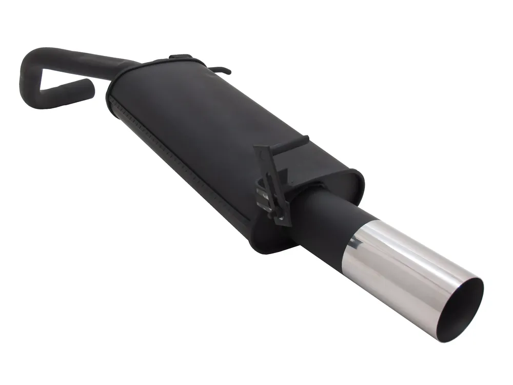 Knallerangebot Novus Sportauspuff passend für VW Polo 9N / 9N3 1x90mm RL-Design