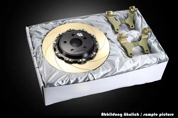 K-Sport Umrüstkit für große Bremsscheiben hinten passend für Mazda 3 (EPB) ab 2013, 265x10mm auf 350mm, unbelüftet, schwimmend, geschlitzt Rabatt