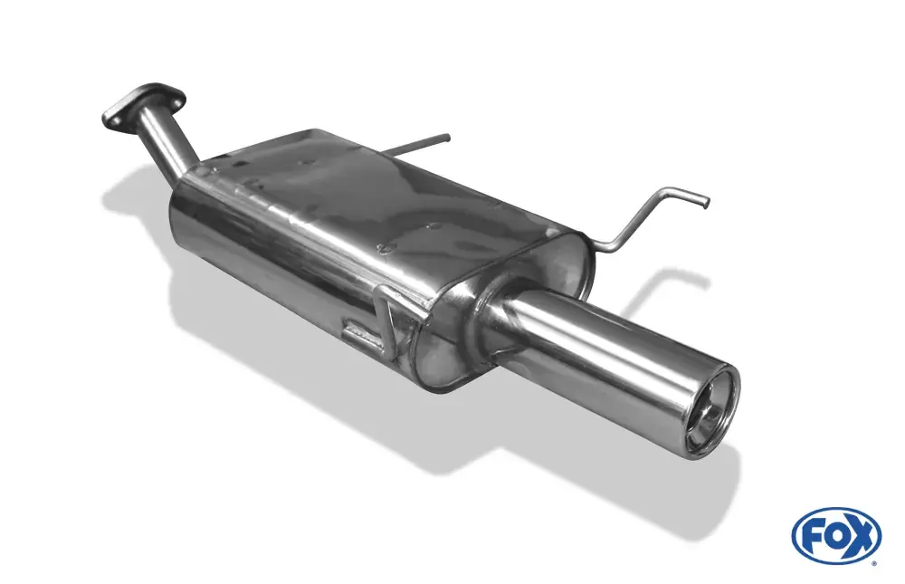 Sonderangebot FOX Endschalldämpfer passend für Nissan Primera P11 Limousine - 1x90 Typ 13