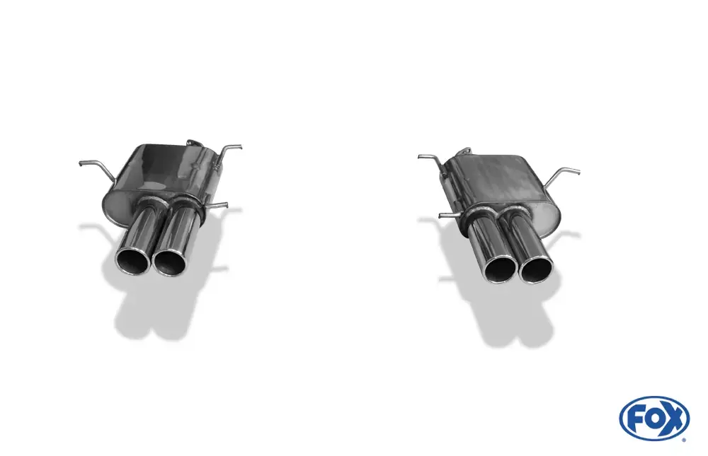 Online Kaufen FOX Endschalldämpfer passend für Maserati 3200GT – 2x80 Typ 12 rechts/links