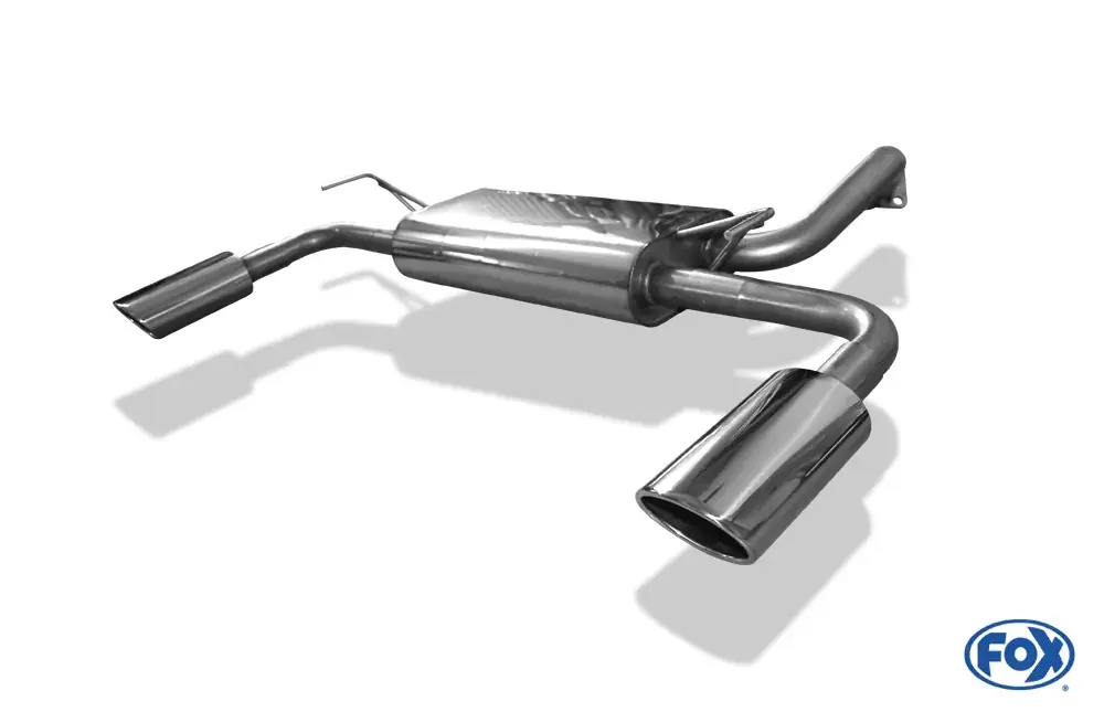 Neue Ware FOX Endschalldämpfer passend für Mitsubishi Lancer CYO ab 2012