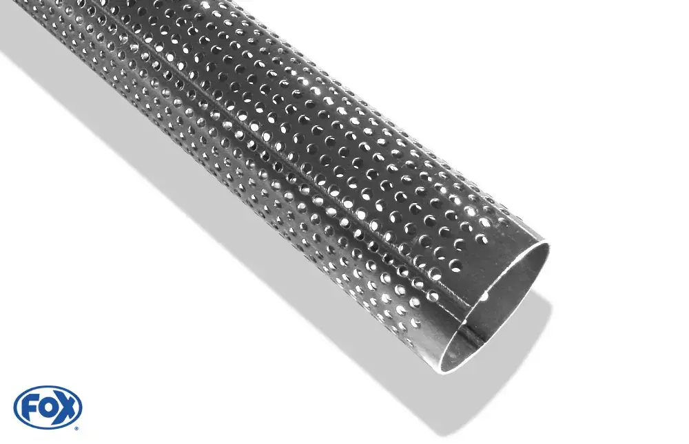 Perforiertes Rohr Variante 1 Ø80mm x 450mm mit 3mm Löchern aus Edelstahl Knallerangebot