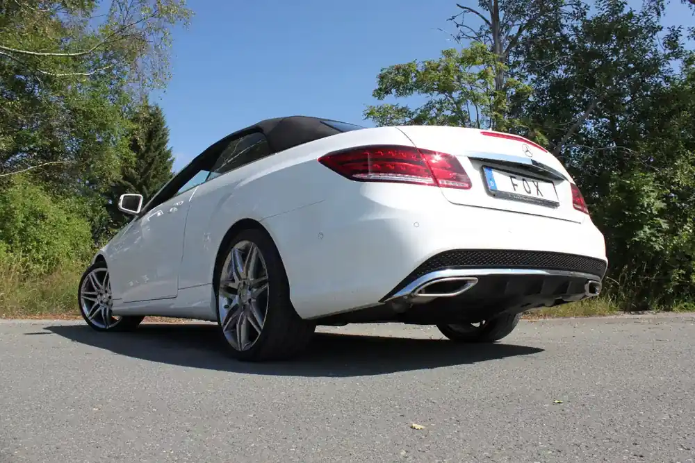 FOX Endschalldämpfer passend für Mercedes E-Klasse A207 Facelift Expressversand