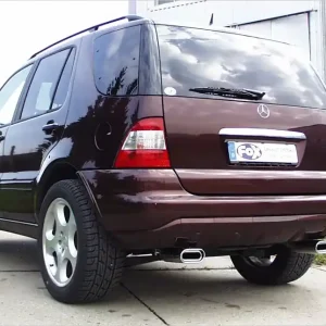 Ausverkauf FOX Endschalldämpfer passend für Mercedes M-Klasse W163 Typ 53 rechts/links