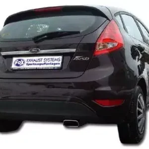 Bestseller FOX Endschalldämpfer passend für Ford Fiesta VII / Fiesta VII Sport – 1,0l & 1,4l EcoBoost – Typ 59