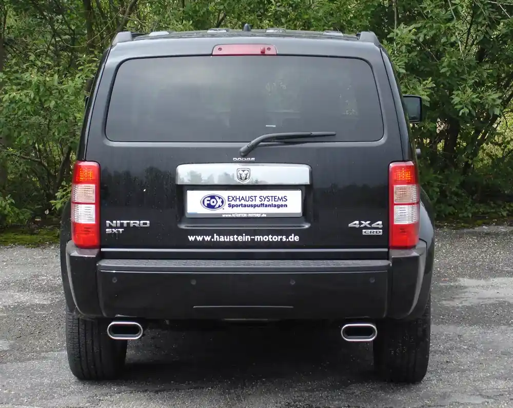 FOX Endrohrsystem passend für Dodge Nitro – 160x80 Typ 53 rechts/links Preis Gesenkt