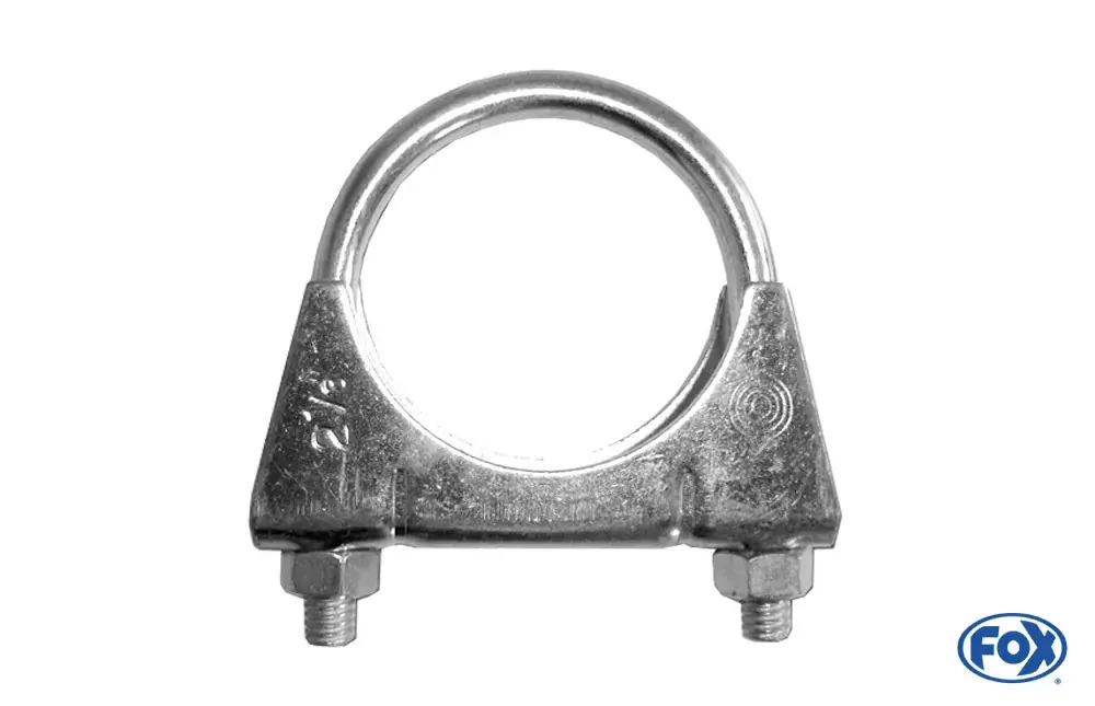 U-Bügelschelle aus Edelstahl Ø 52mm - Universelles Auspuff Zubehör Top-Angebot