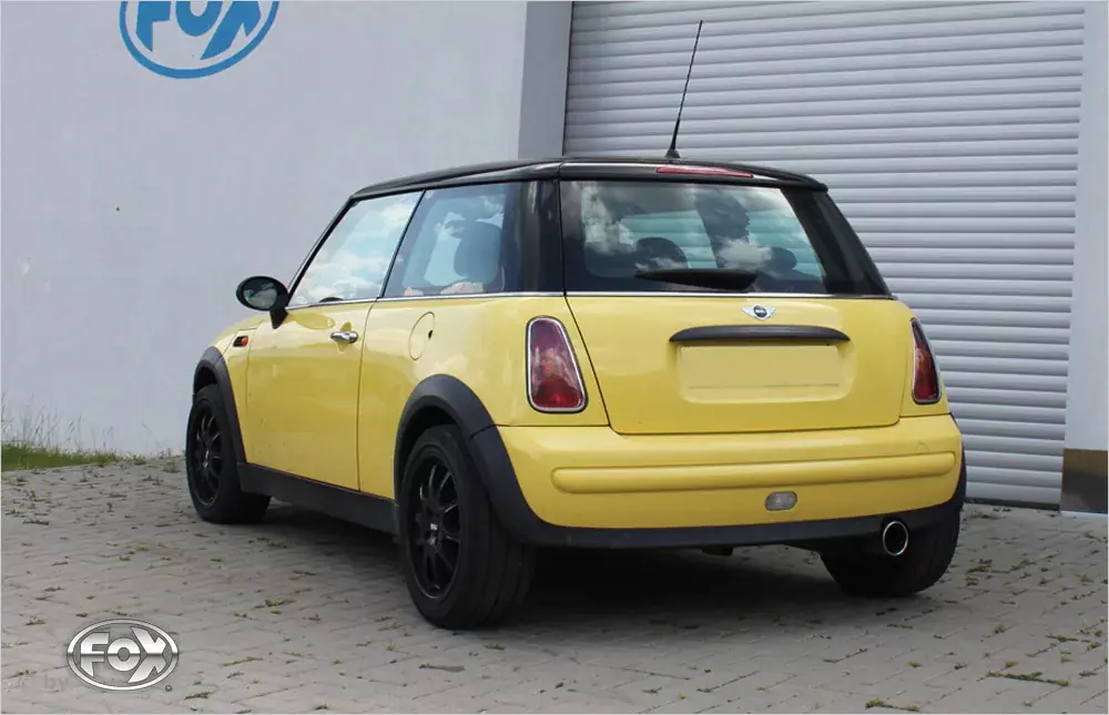 Echt FOX Endschalldämpfer passend für Mini One/Cooper R50 – 1x100 Typ 12