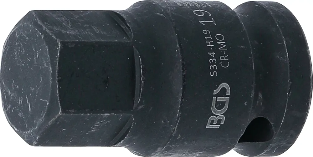 BGS Kraft-Bit-Einsatz 19 mm Innensechskant 42 mm Wochenendangebot
