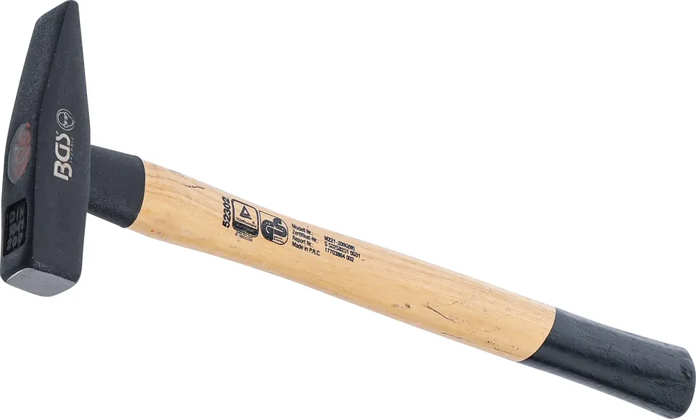 Schlosserhammer 200 g mit Hickory-Stiel nach DIN 1041 Sale