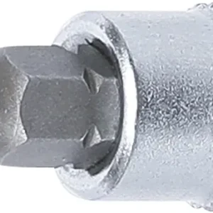 Wochenendangebot BGS Bit-Einsatz TS27 Innenvierkant 6,3 mm (1/4") TS-Profil mit Bohrung