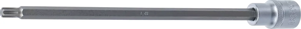 Schneller Versand BGS Bit-Einsatz RIBE M7 Länge 240 mm Innenvierkant 1/2 Zoll (12,5 mm)