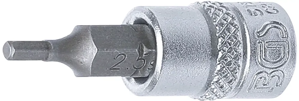 Super-Preis BGS Bit-Einsatz Innenvierkant 6,3 mm (1/4") auf Innensechskant 2,5 mm
