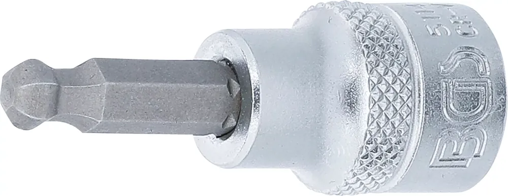 Schnäppchen BGS Bit-Einsatz Innenvierkant 10 mm (3/8") Innensechskant mit Kugelkopf 6 mm