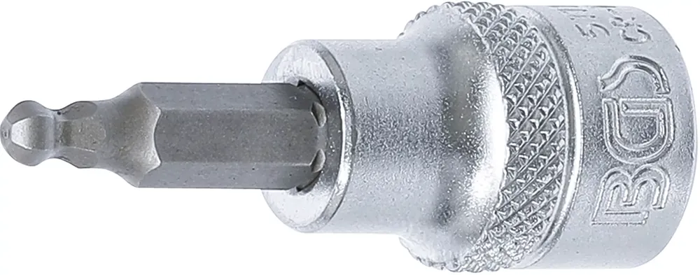 Neu Im Sortiment BGS Bit-Einsatz Innenvierkant 10 mm (3/8") Innensechskant mit Kugelkopf 4 mm