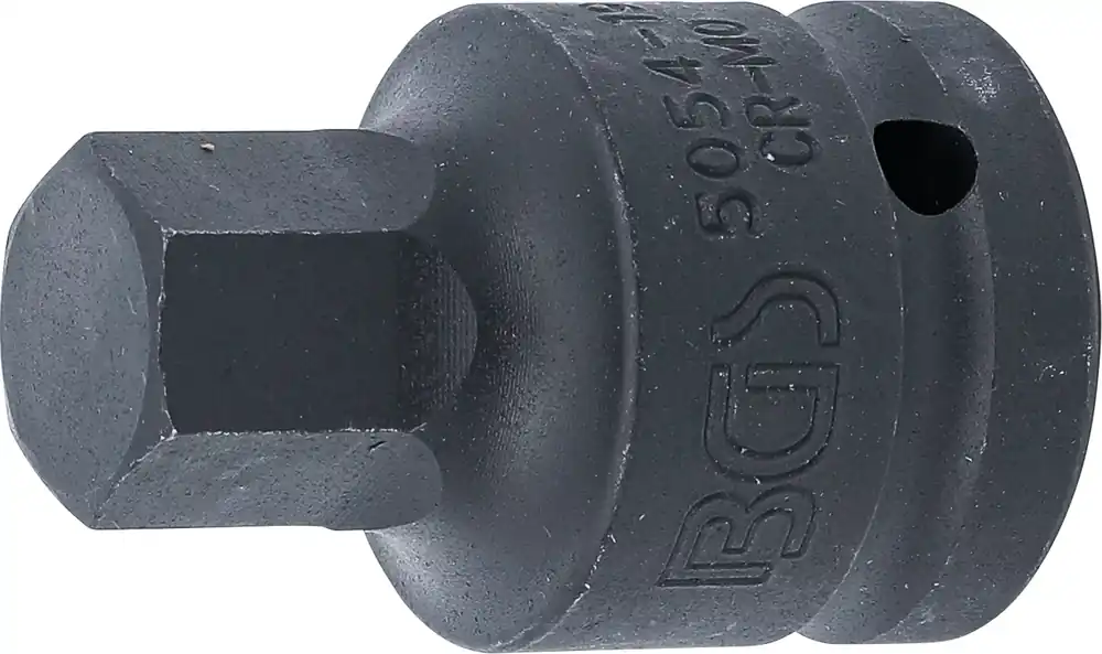BGS Kraft-Bit-Einsatz 55 mm Innensechskant 19 mm Markenware