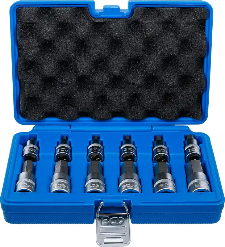 Begrenztes Angebot BGS Bit-Einsatz-Satz 12-tlg. Innensechskant 5–22 mm, 1/2 Zoll