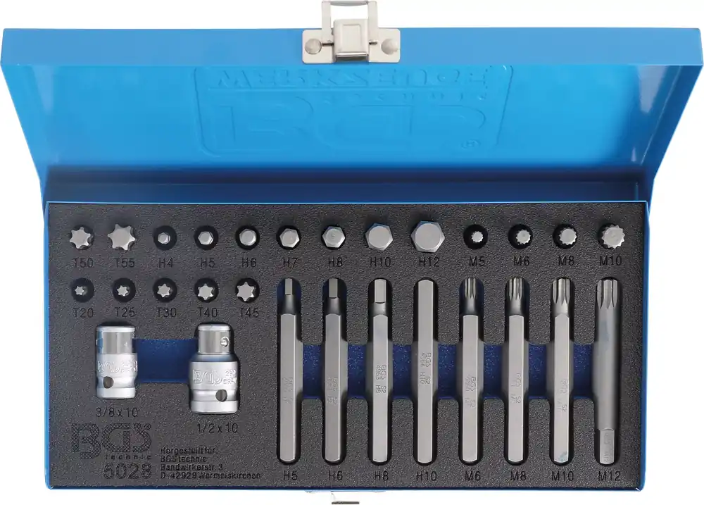 BGS Kombi-Bit-Satz 28-tlg. Zertifiziert
