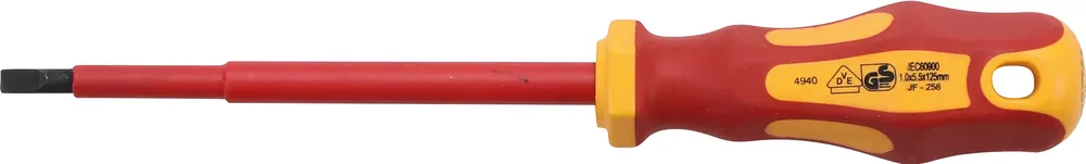 Billig BGS VDE-Schraubendreher Schlitz 5,5 mm Klingenlänge 125 mm