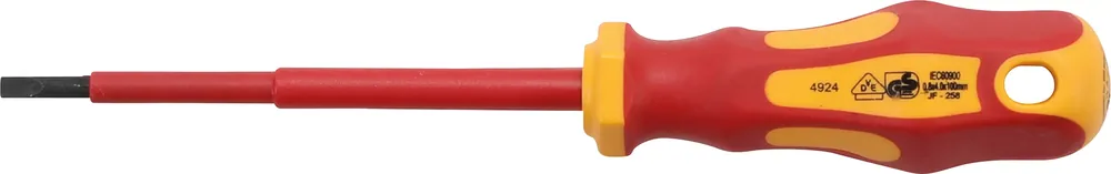Neuheit VDE-Schraubendreher Schlitz 4 mm mit 100 mm Klinge
