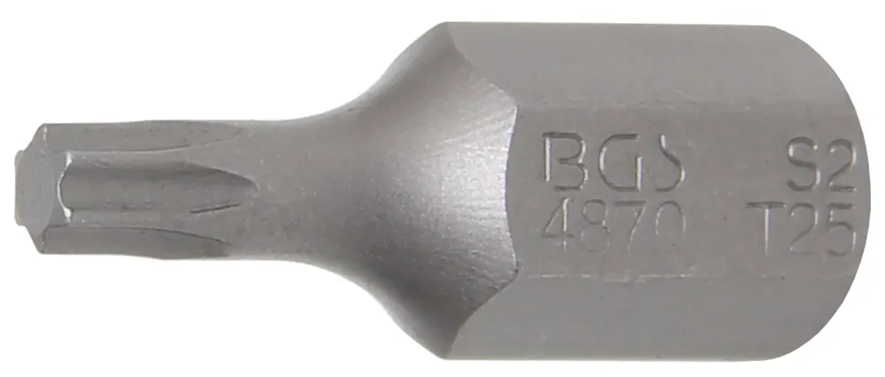 Bit T25 Außensechskant 10 mm (3/8") Länge 30 mm Wochenendangebot